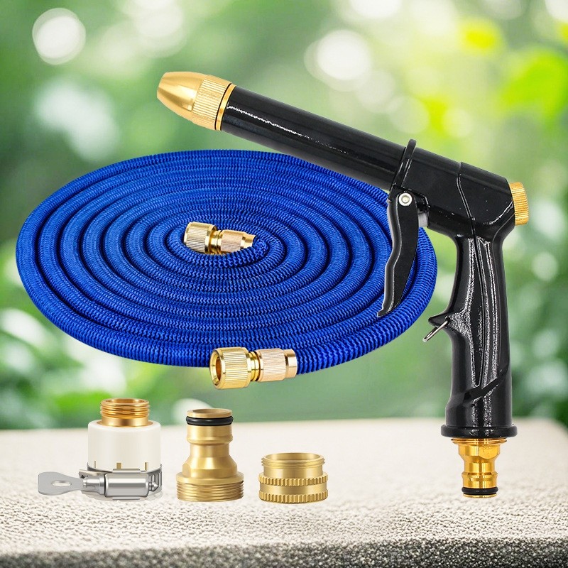 全金属高压水枪头家用浇花增压冲洗强力汽车洗地喷水喷头洗车水枪