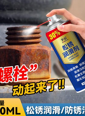 多功能防锈润滑剂金属松绣剂