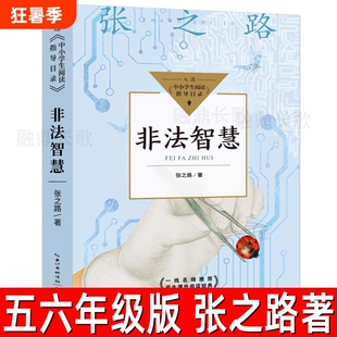 非法智慧张之路著中小学生阅读指导目录小学五年级六年级必读课外书书籍小学生长江文艺出版社可爱的故事书目美丽艺术建筑每月诗章