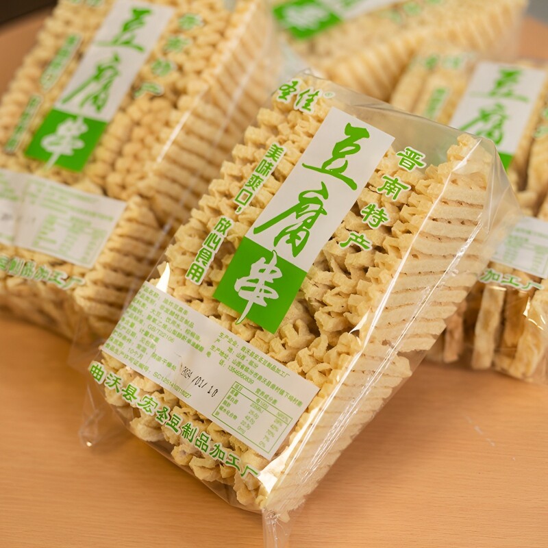豆腐串豆制品兰花干商用批发干货串串香火锅小吃食材麻辣串豆腐干