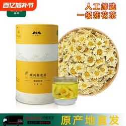 【新花上市】管李滁菊菊花茶白菊花草茶贡菊滁州特产50g养肝护肝