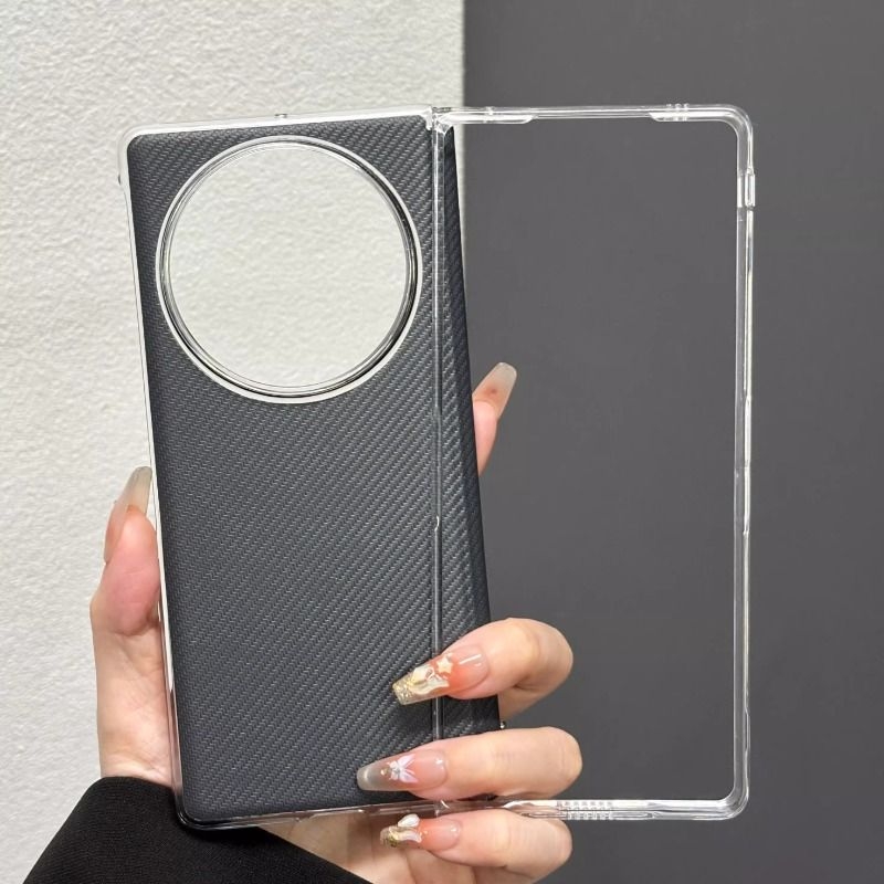 前框后壳中轴适用于vivoxfold5手机壳超薄xfold3磁吸铰链保护套荣耀V5 V3 VS2男女全包防摔华为mateX6 X5 X3