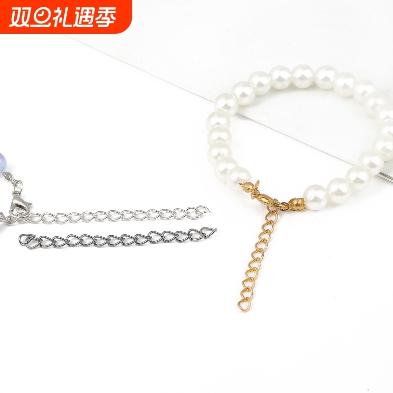 DIY饰品配件材料 链条金属延长链 制作手链项链加长链调节链尾链