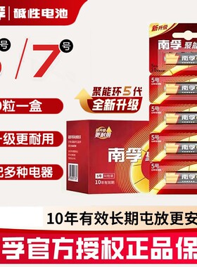 南孚电池聚能环5代碱性电池