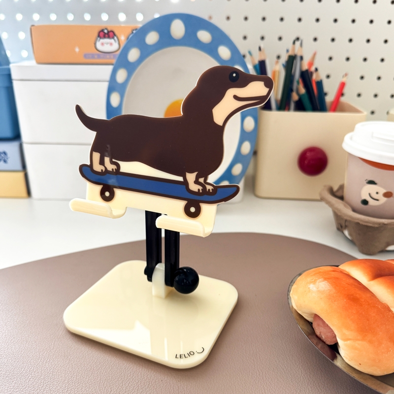 亚克力手机支架可爱卡通用