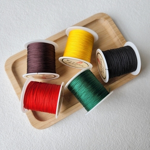 71号玉线0.4mm手工编织穿珠 线戒指编手链项链串珠绳极细diy材料