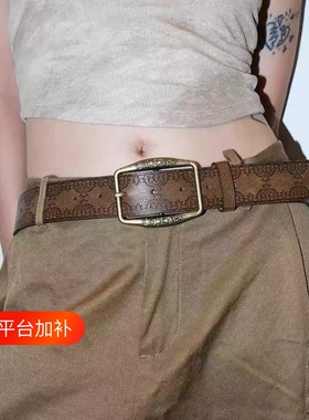 新款ins女士百搭高级皮带