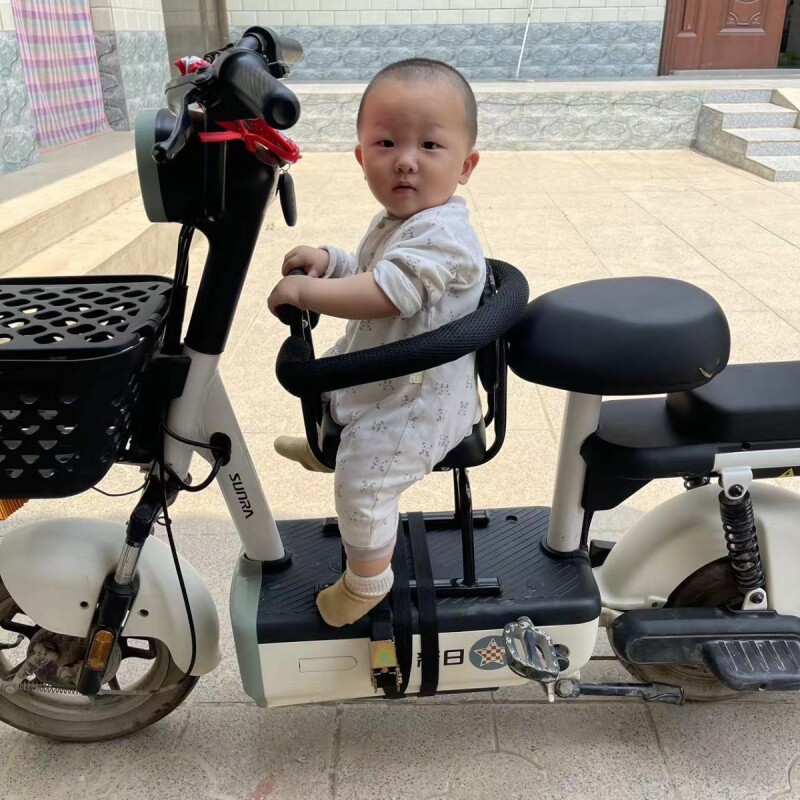 电动车儿童座椅座椅前置摩托车踏板车小孩婴儿电瓶车宝宝安全座椅