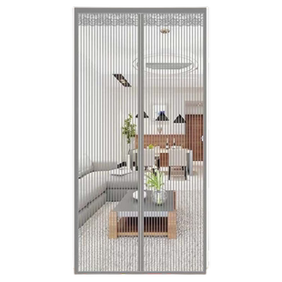 夏季防蚊门帘金刚款纱门魔术贴磁性免打孔家用磁吸防小通风闭合