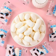 冻干奶糖三颗冲一杯奶茶