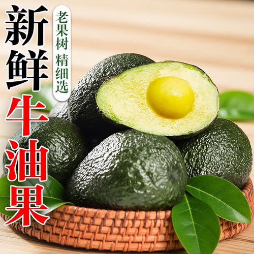 牛油果新鲜水果特大果当季整箱包邮孕妇一级鳄梨奶油香香蕉辅食