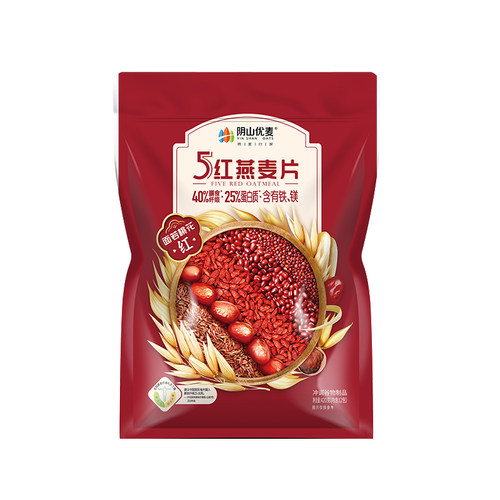 阴山优麦5红燕麦片420克
