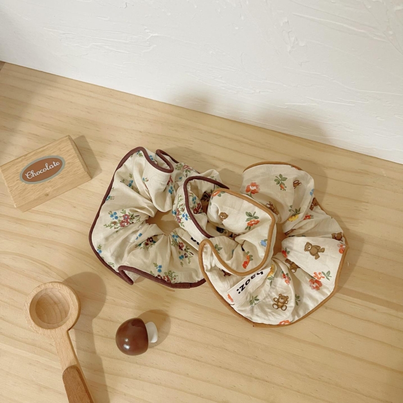 碎花大肠圈发绳大肠ins发绳韩版