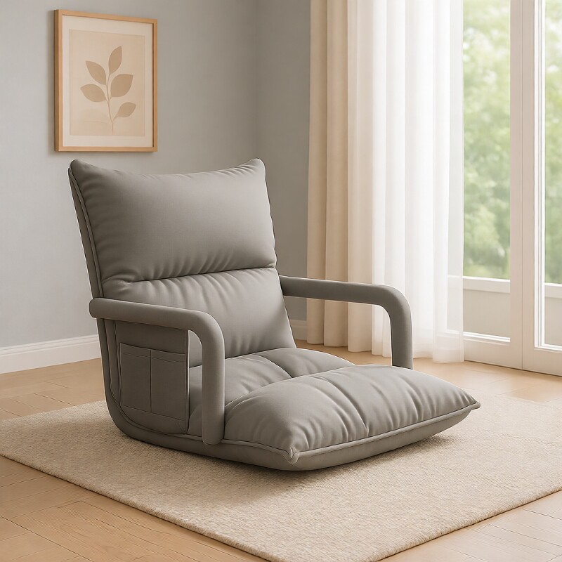 懒人沙发床上可睡榻榻米单人折叠椅可躺靠背座椅子宿舍飘窗小沙发