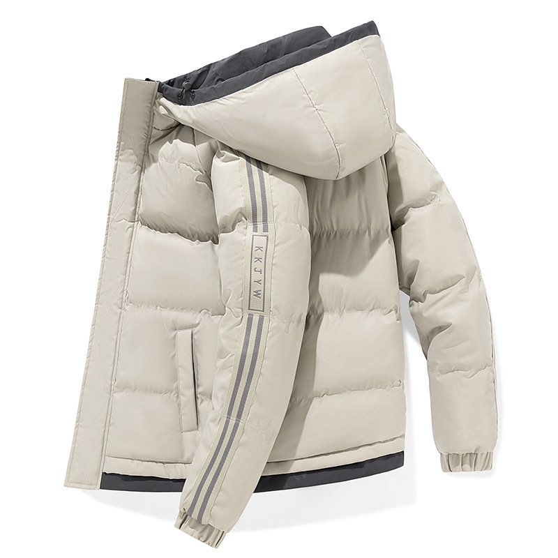 欧洲站户外羽绒服棉衣男士冬季外套潮流棉袄新款连帽棉服加厚保暖