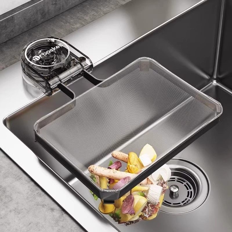 吸盘厨房水槽过滤网洗菜盆洗碗池剩饭剩菜残渣一次性漏网沥水网架
