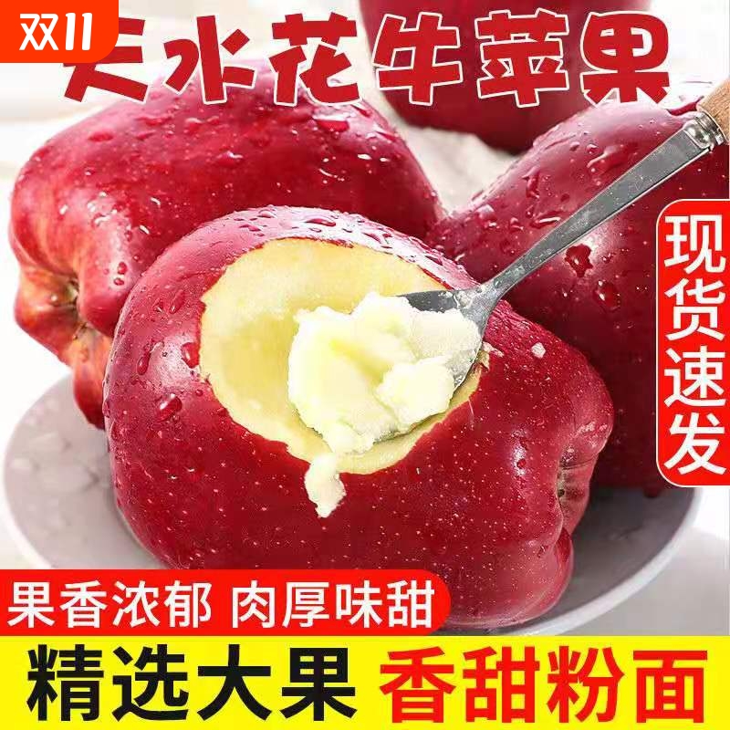 水果新鲜当季天水花牛苹果红5斤