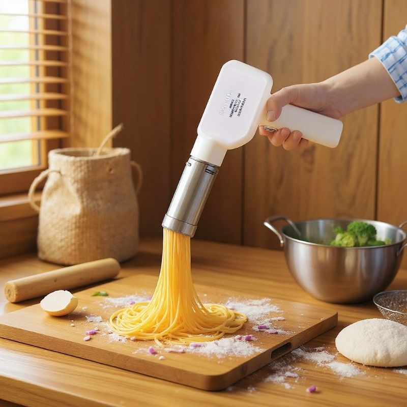 面条机家用小型全自动手持压面机新款电动饸络机做面条枪大容量