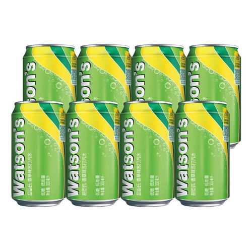 屈臣氏苏打汽水香草味调酒伴侣