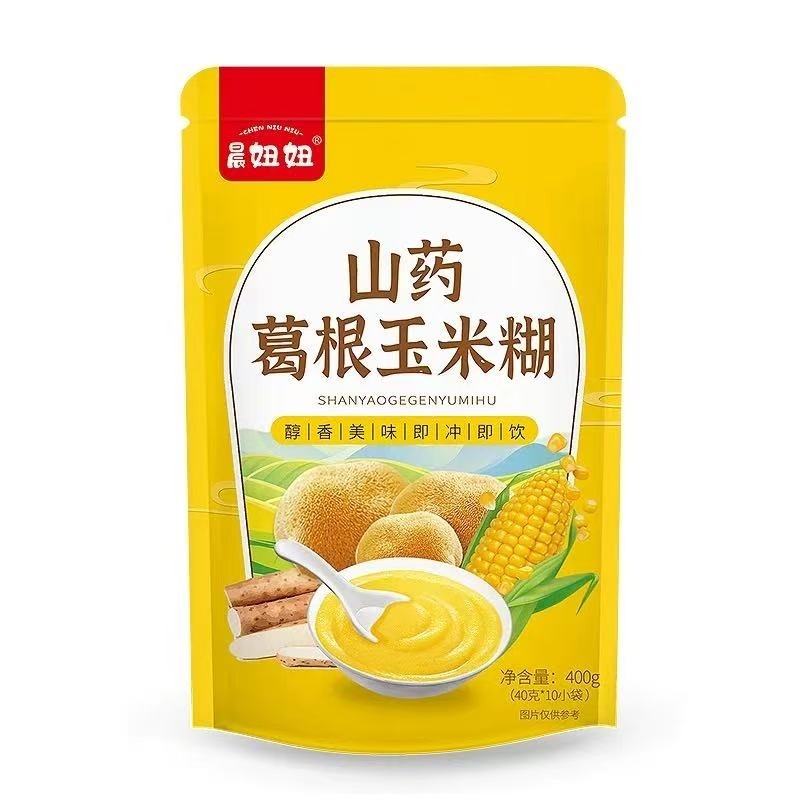 山药葛根玉米羹粉糊400g*1袋早餐冲饮粗粮