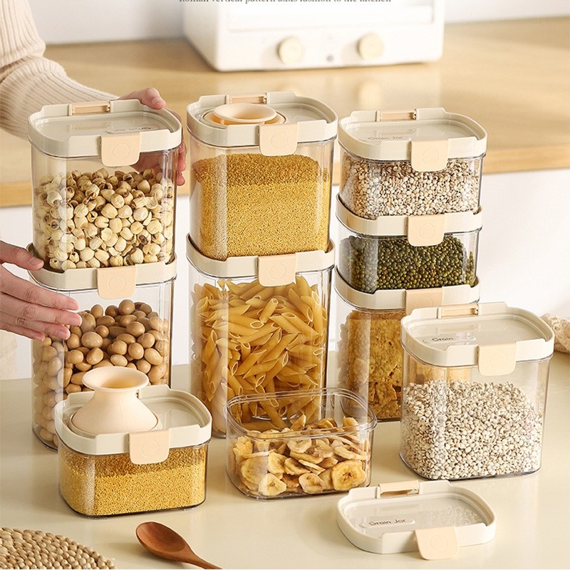 食品级密封罐香料储物盒五谷杂粮收纳神器陈皮储存瓜子坚果白砂糖