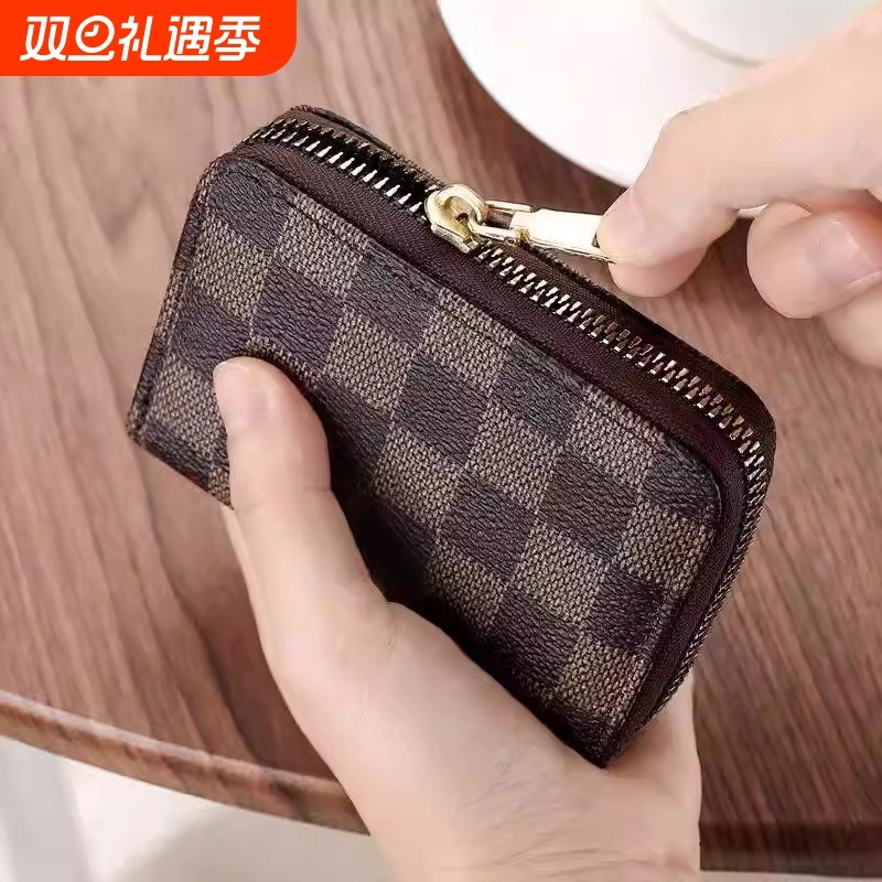 迷你卡包新款防盗刷消磁多卡位驾驶证卡夹风琴小巧多功能零钱包女