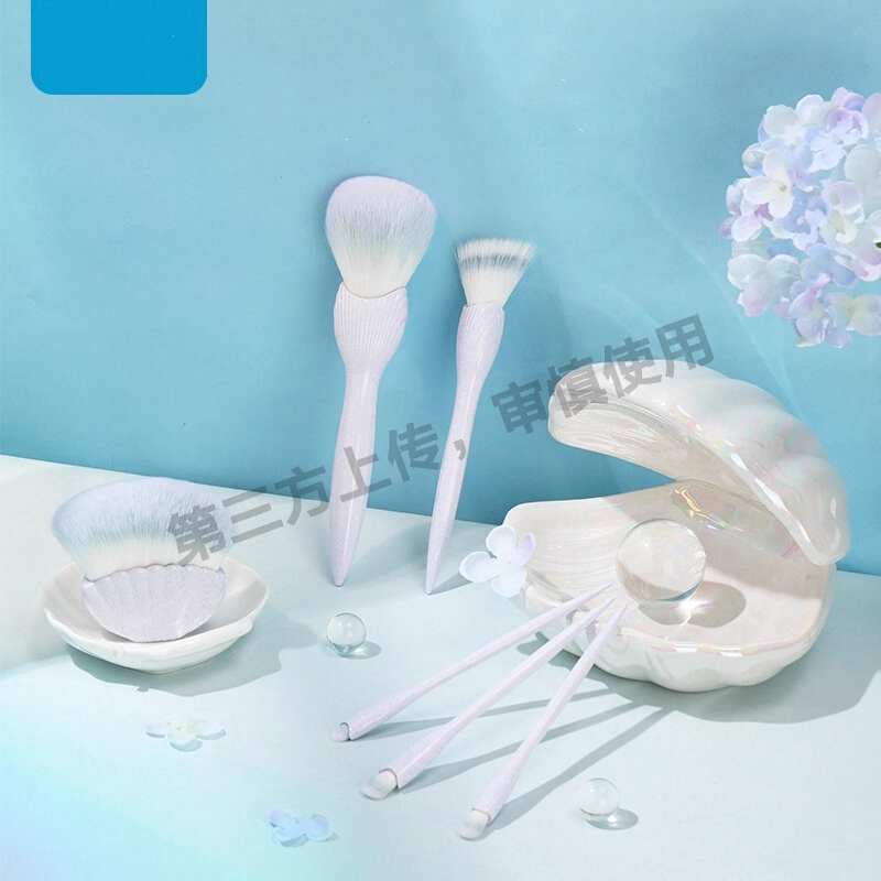 眼部遮瑕下至眼影镰刀化妆刷刀锋眼线刷扁平头眉粉刷扇形鼻影眼妆