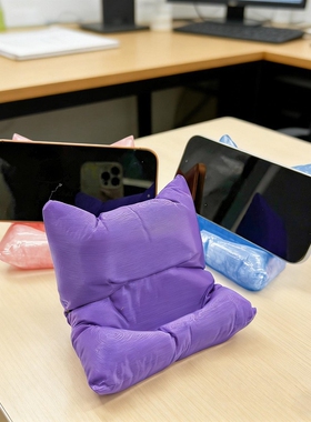 手机支架摆件可爱小椅子猫咪创意板凳办公桌桌面懒人平板女生礼物