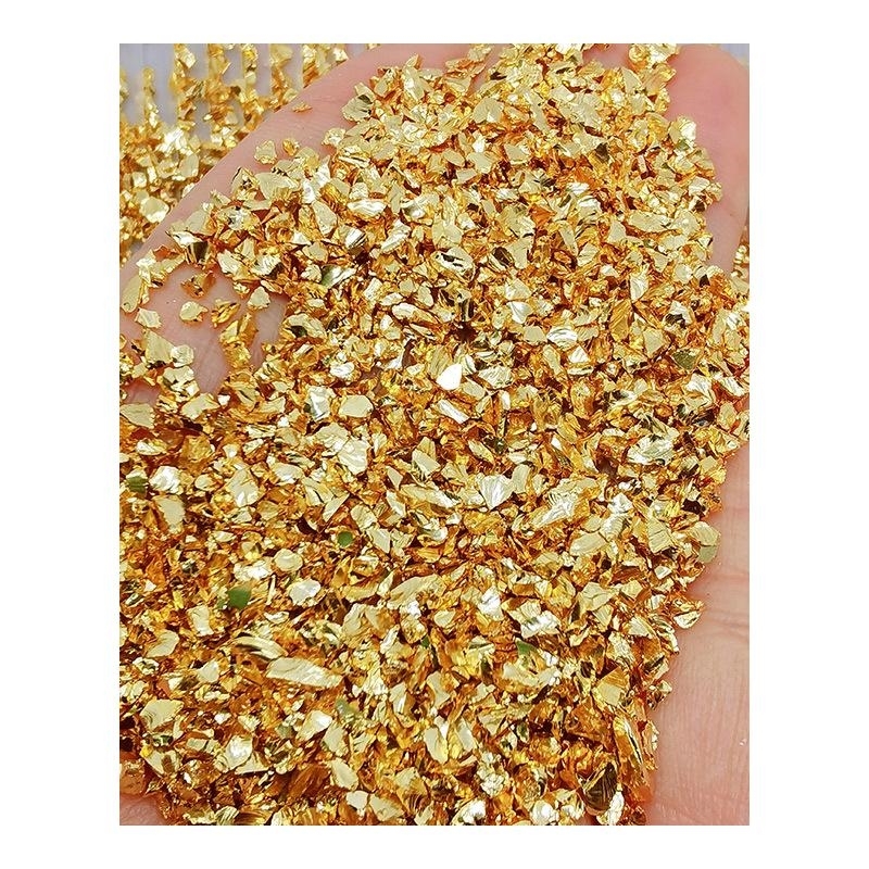 彩色玻璃无孔碎石散石 diy手工材料自制滴胶手机壳装饰发饰品配件