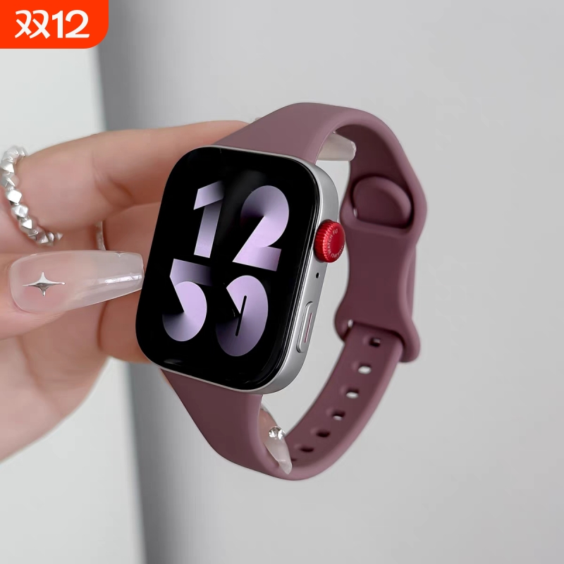 一体式小蛮腰硅胶表带适用华为watchFIT4pro华为手表FIT4FIT3表带