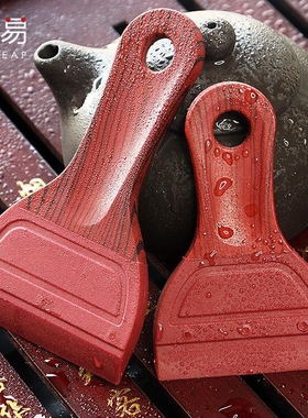 茶刮B1pl700-扫水茶盘刷清洁扫茶笔不掉毛黑檀木养壶笔功夫茶道配