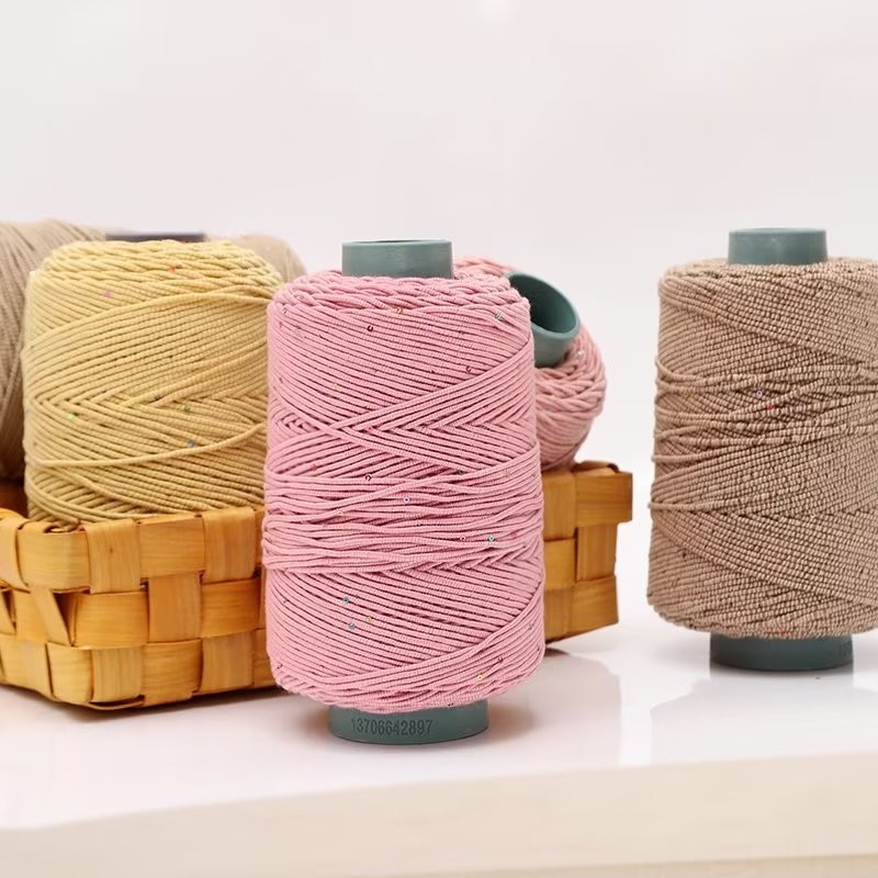 龙须藤线2代冰丝线手工编织钩夏凉帽勾帽子的勾包坐垫夏季毛线团