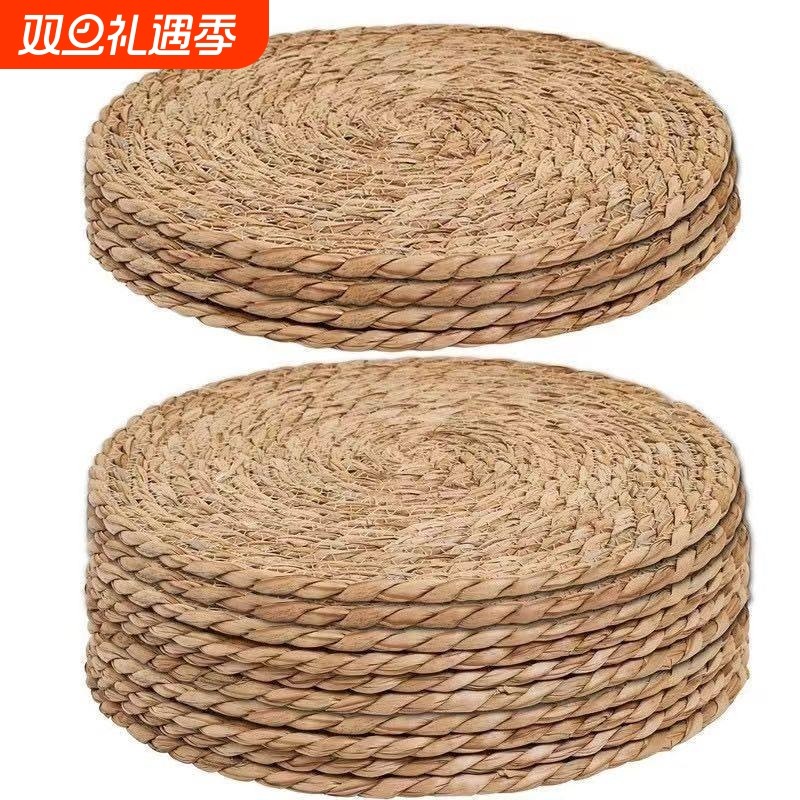草编餐垫隔热垫餐桌防烫锅垫碗盘子菜垫家用日式耐高温砂锅垫杯垫