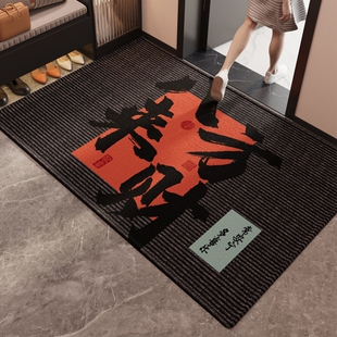 入户进宅门地垫轻奢高级感玄关大门口进门脚垫防滑除尘耐脏可地毯