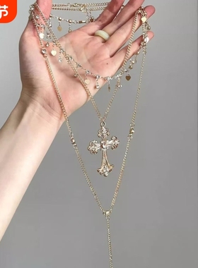 复古十字项链女新款|103人收藏