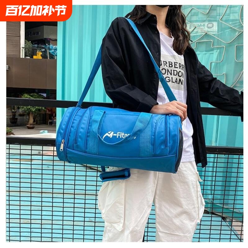 跨境新品短途旅行包男旅行箱批发大容量运动健身包可订手提行李包