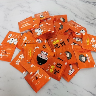 一次性手套塑料透明独立小包装 工厂直销 两只装 专用食品级创意包装