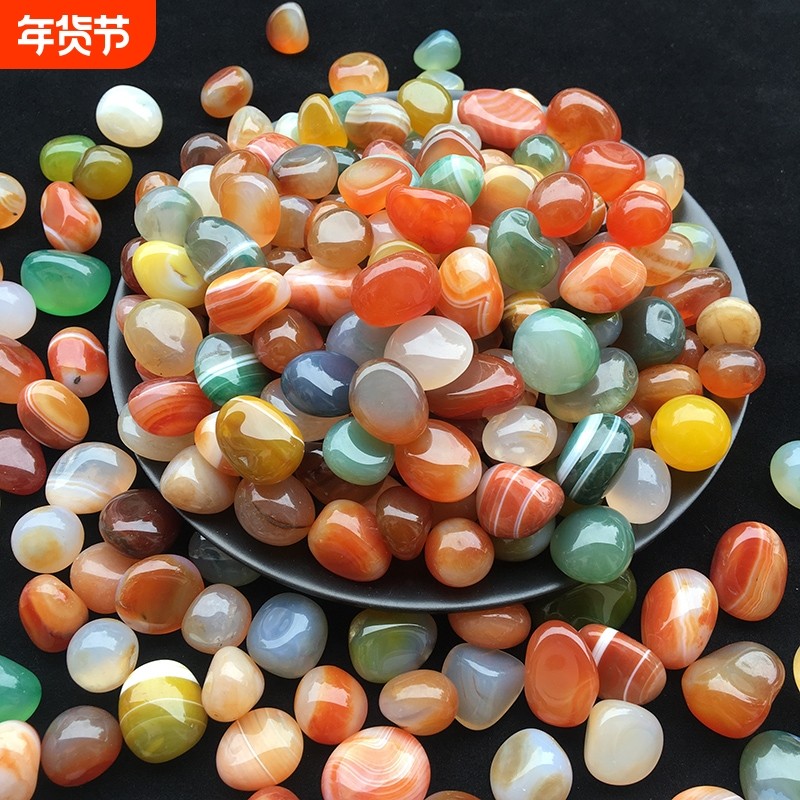 南京雨花石原石天然鹅卵石鱼缸石头花盆彩色石子七彩小石头五彩石,鲜花速递/花卉仿真/绿植园艺,其它园艺用品,淘宝优惠券,粉丝福利购,淘宝优惠卷