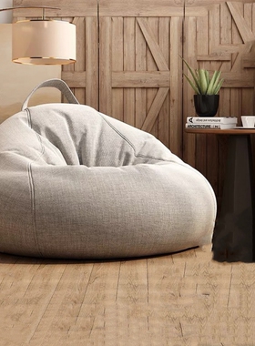 懒人沙发豆袋卧室阳台收纳可躺可卧榻榻米内胆靠背外套绿色蓝色