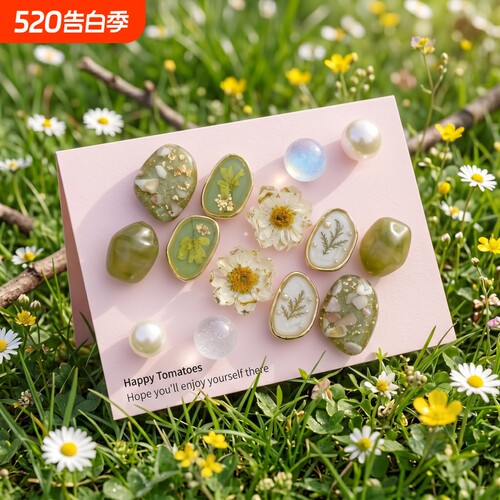山野琥珀ins洞洞鞋骨白色鞋扣