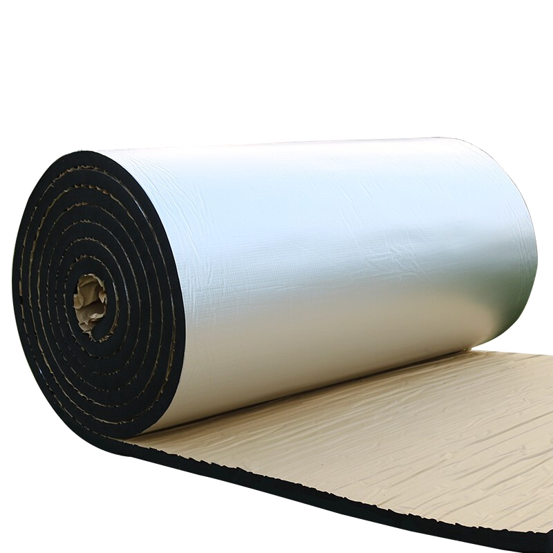 隔热棉自粘材料耐高温防火保温棉屋顶防晒阳光房隔热膜铝箔隔热板