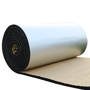 隔热棉自粘材料耐高温防火保温棉屋顶防晒阳光房隔热膜铝箔隔热板