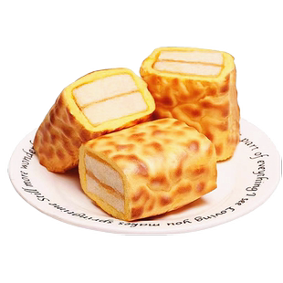混合虎皮蛋糕面包整箱学生早餐小零食小吃休闲食品虎皮卷散装健康