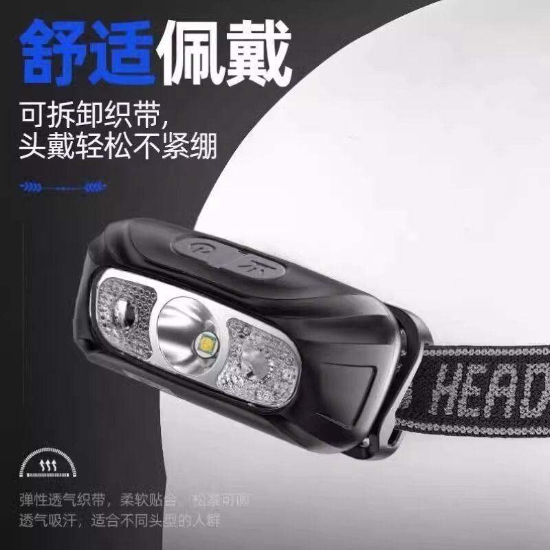 1个头灯便携式强光充电超长续航