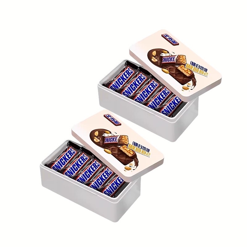 士力架花生夹心巧克力小铁盒装10支*2盒