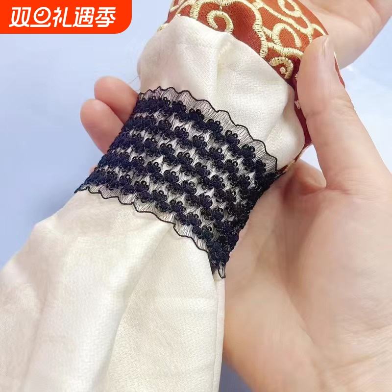 T袖子固定器A1vo0-衬衫袖子固定长改短可调节袖子袖口弹力绷带