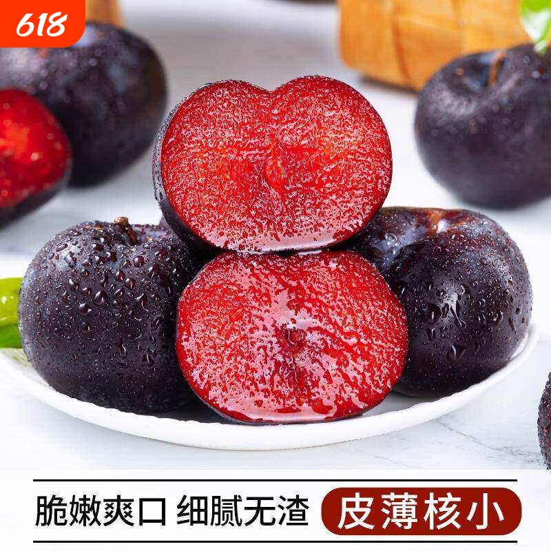 李子新鲜水果黑布林大红肉孕妇当季应季特产现摘玫瑰红心