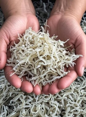 新鲜小丁香鱼浙江温州海鲜特产小银鱼500g鲜美鱼干海味干货袋装