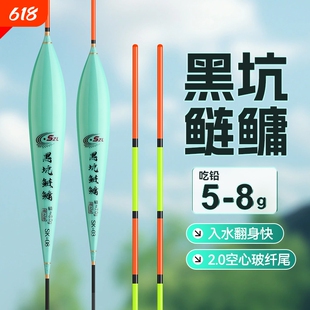 全粗空心硬尾鲢鳙大物浮漂黑坑鲢鳙二代鱼漂高灵敏醒目行程浮标