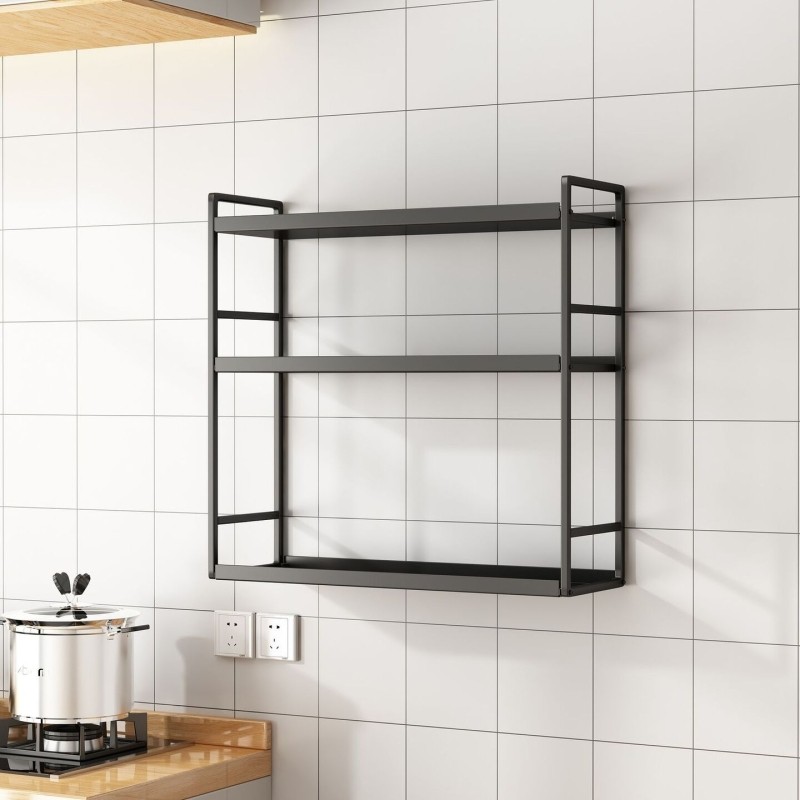 家用碳钢多功能收纳架油盐酱醋神器多层台面式免打孔壁挂式调料架,厨房/烹饪用具,厨房墙壁置物架/厨房墙壁挂架,淘宝优惠券,粉丝福利购,淘宝优惠卷